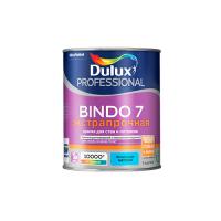 Dulux Краска Bindo 7 в/д для стен и потолков матовая (7% блеска) BC 0,9л . Матовая. 